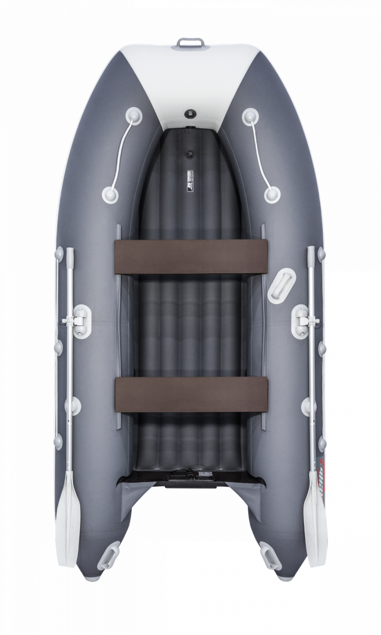 Надувная лодка Таймень LX 3200 НДНД графит светло-серый - фото 3 - id-p114879693