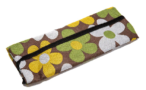Хозяйственная складная сумка с выдвижными колесиками, цветы 1, фото 3