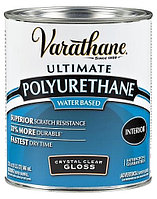 Лак полиуретановый для внутренних работ Varathane Crystal Clear Polyurethane (0.946 л.)