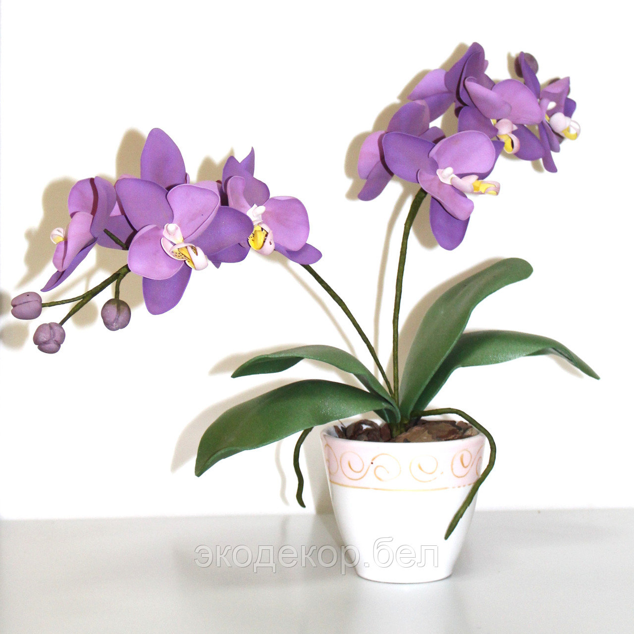 Орхидея в горшочке - фото 2 - id-p135982853