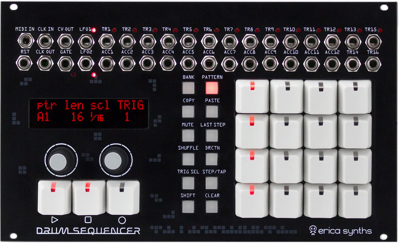 Синтезаторный модуль Erica Synths Drum Sequencer - фото 1 - id-p135987212