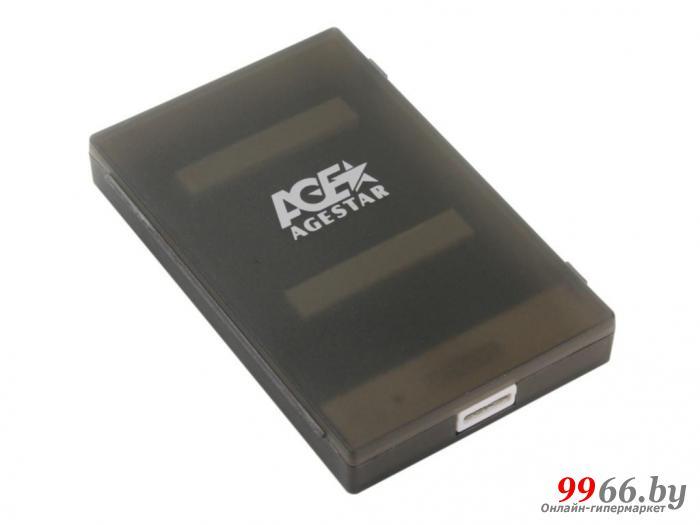 Внешний корпус для HDD AgeStar 3UBCP1-6G USB3.0 SATA Black - фото 1 - id-p135628567