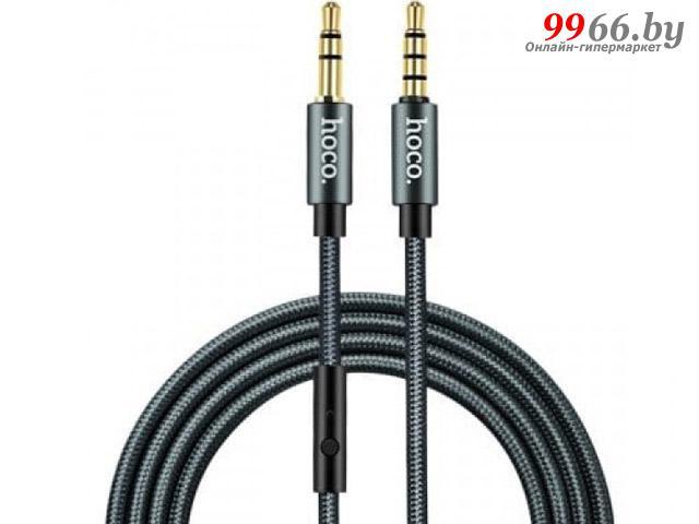 Hoco Noble UPA04 3.5 Jack/M - 3.5 Jack/M с микрофоном Grey