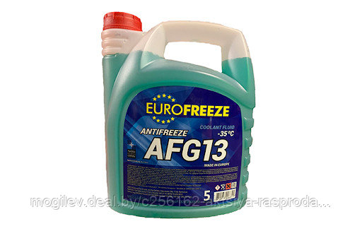 Антифриз зеленый Eurofreeze AFG13 -40