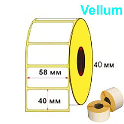 Самоклеющаяся этикетка Vellum 58х40 мм (цена с НДС)