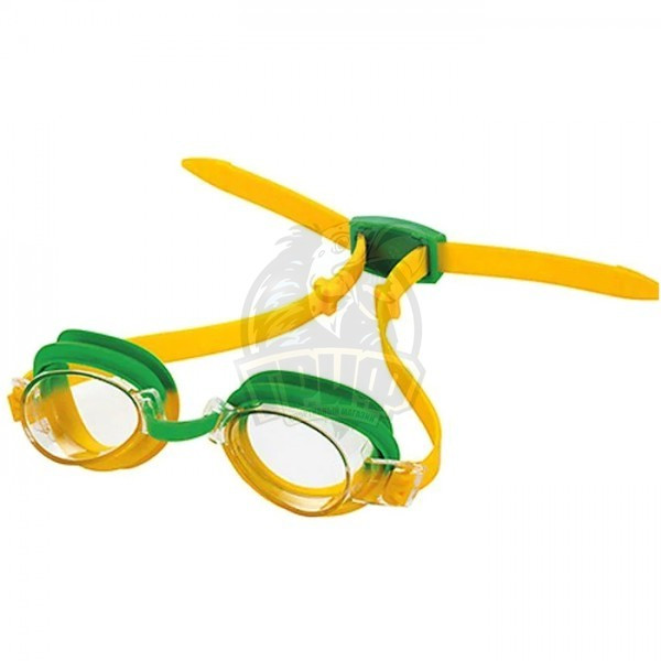 Очки для плавания подростковые Fashy Top Junior (желтый/зеленый) (арт. 4105 S)