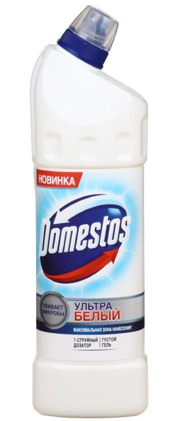 Средство для мытья сантехники Domestos 1000 мл, «Ультра Белый» - фото 2 - id-p136084641