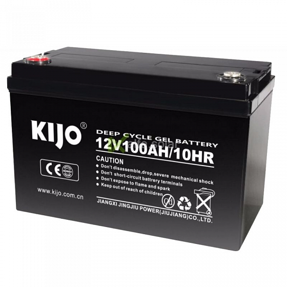 Тяговый  аккумулятор KIJO  12V  M8 100Ah