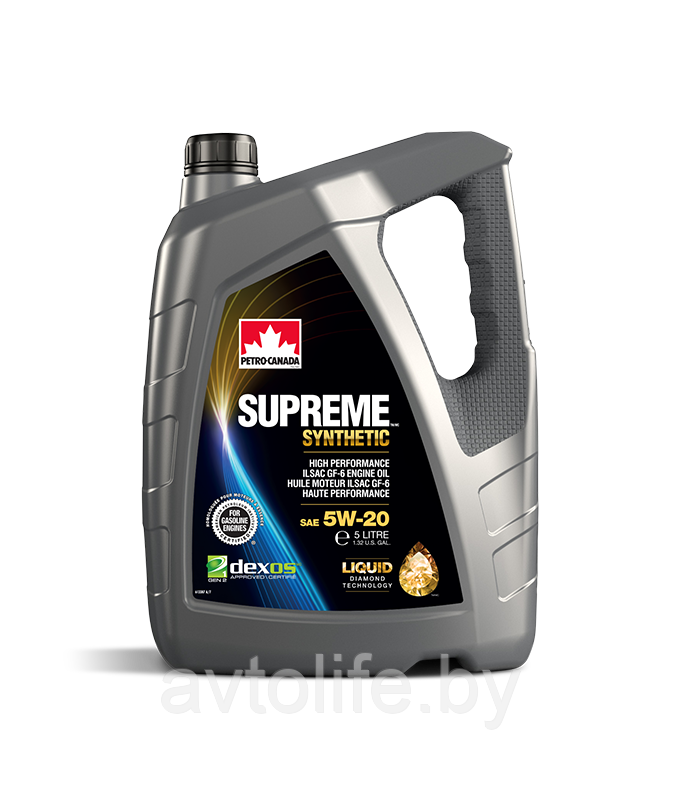 Моторное масло Petro-Canada Supreme Synthetic 5w-20 5л