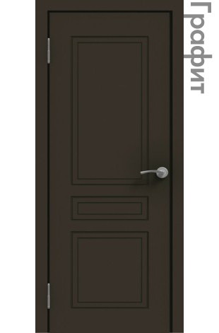 Межкомнатная дверь "ЭМАЛЬ" ПГ-01 (Цвет - Белый; Ваниль; Грэй; Капучино; Графит) - фото 5 - id-p136122483