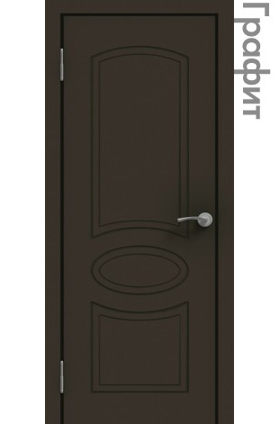 Межкомнатная дверь "ЭМАЛЬ" ПГ-02 (Цвет - Белый; Ваниль; Грэй; Капучино; Графит) - фото 5 - id-p136124525