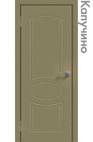 Межкомнатная дверь "ЭМАЛЬ" ПГ-02 (Цвет - Белый; Ваниль; Грэй; Капучино; Графит) - фото 4 - id-p136124525