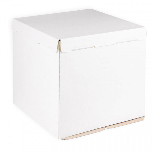 Pasticciere. Короб картонный белый 300х300х450 мм ( 10 штук в коробке) - фото 1 - id-p136126813