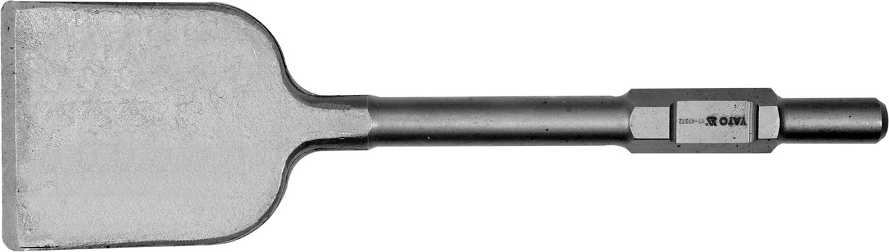 Зубило плоское HEX 125*450мм "Yato" YT-47372