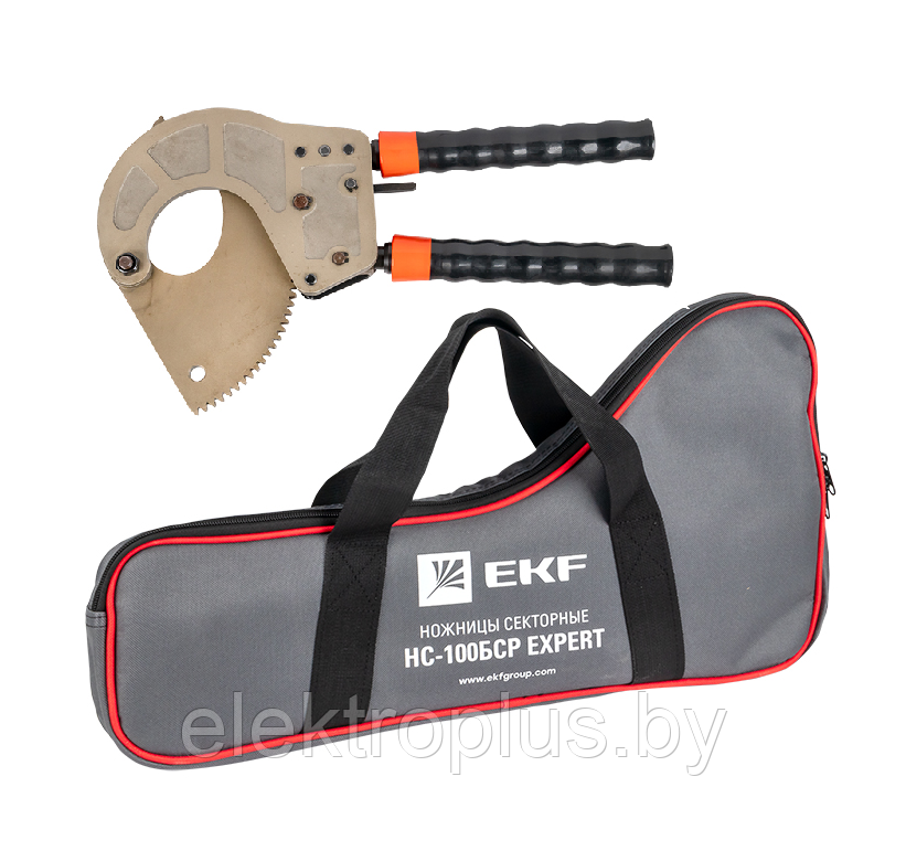 Ножницы секторные НС-130БС EKF Expert в сумке - фото 2 - id-p136128252
