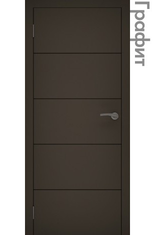Межкомнатная дверь "ЭМАЛЬ" ПГ-11 (Цвет - Белый; Ваниль; Грэй; Капучино; Графит) - фото 5 - id-p136130532