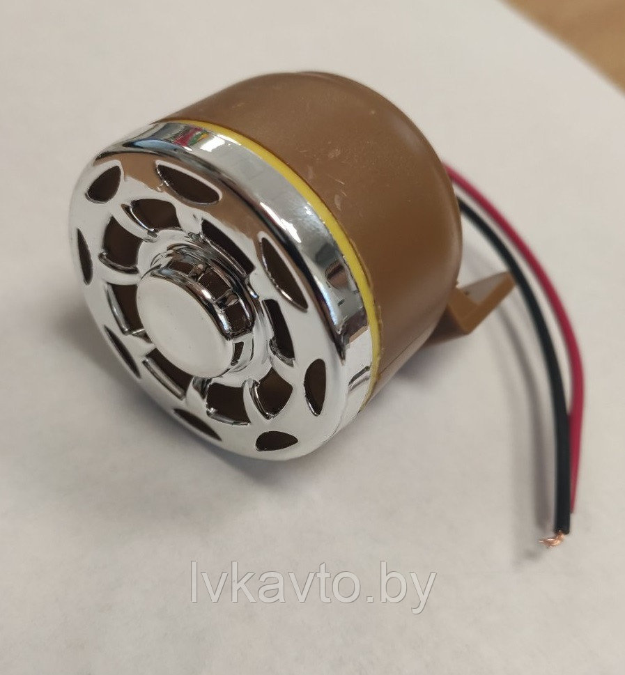 Сигнал звуковой заднего хода Хром (12V-24V)