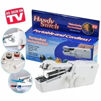 Швейная машинка мини (Handy Stitch) Ручная механическая швейная машинка (Ханди Стич) - фото 1 - id-p136135804