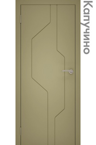 Межкомнатная дверь "ЭМАЛЬ" ПГ-15 (Цвет - Белый; Ваниль; Грэй; Капучино; Графит) - фото 5 - id-p136136617