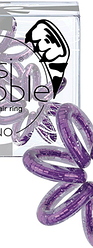 Резинка для волос Инвизибабл Нано мерцающий фиолетовый - Invisibobble Nano Meow and Ciao