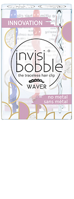 Заколка Инвизибабл для волос голубая/розовая/прозрачная - Invisibobble Waver I Lava You
