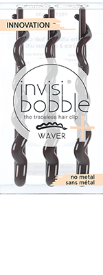Заколка Инвизибабл для волос коричневая - Invisibobble Waver Plus Pretty Dark