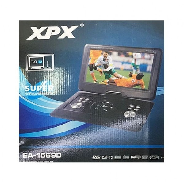 Портативный DVD-плеер XPX EA-1569L - фото 4 - id-p136147584