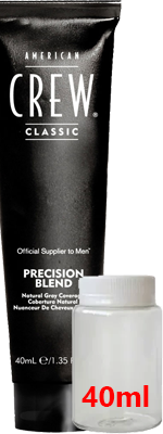 Комплект Американ Крю камуфляж + оксид (40+40 ml) для тонировки волос - American Crew Precision Blend Hair