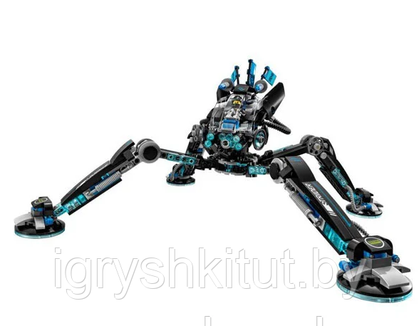 Конструктор Tenma Ninjager "Водяной робот", аналог Lego, 466 деталей, арт.TM6414 - фото 3 - id-p136149422