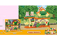 Набор игровой Happy Family Домик с животными B1003