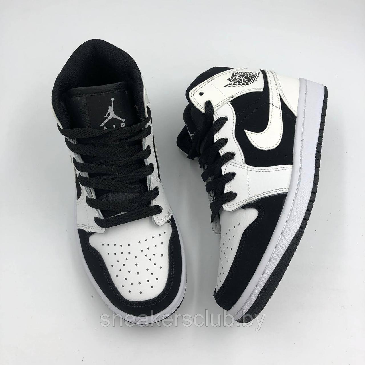 Кроссовки мужские высокие Nike Jordan 1 демисезон - фото 2 - id-p136171447