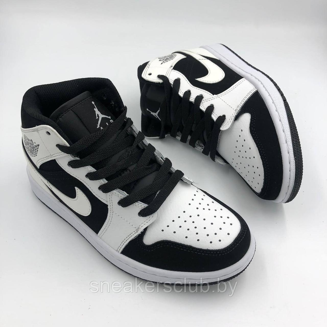 Кроссовки мужские высокие Nike Jordan 1 демисезон - фото 4 - id-p136171447