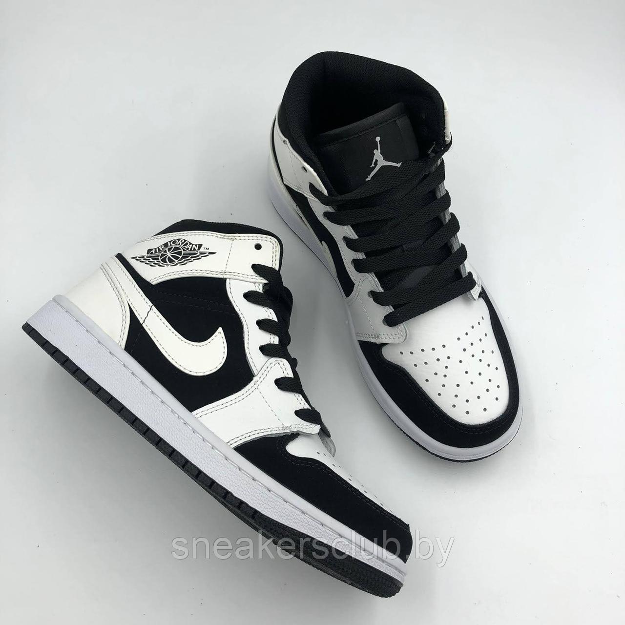 Кроссовки мужские высокие Nike Jordan 1 демисезон - фото 3 - id-p136171447