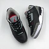 Кроссовки женские Nike Jordan 3 / повседневные / демисезонные 37, фото 2
