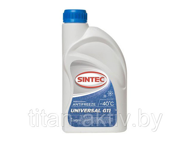 Антифриз Sintec-40 G11 Universal (синий) 1кг - фото 1 - id-p135647552