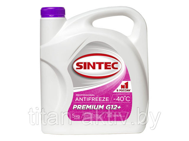 Антифриз Sintec-40 G12 plus PREMIUM 5кг