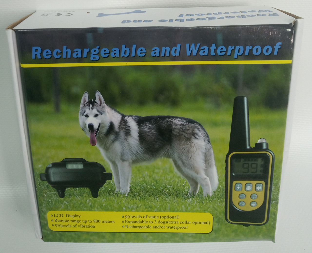 Электрический ошейник для собак с пультом - фото 2 - id-p136193028