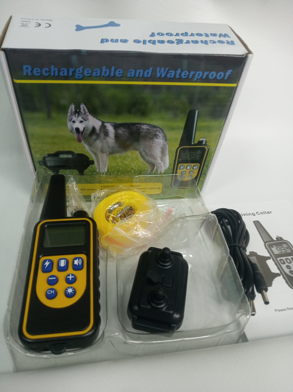 Электрический ошейник для собак с пультом - фото 3 - id-p136193028