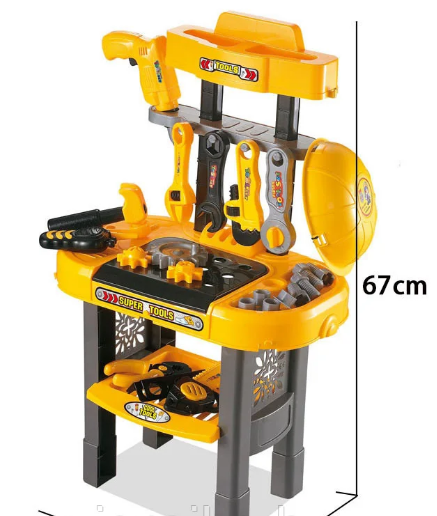 Детский набор инструментов TOOL SET с верстаком, арт.139-2A (200281463)