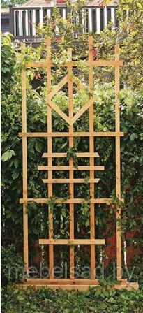 Решетка-шпалера садовая декоративная из массива сосны "Лерос" В1700мм*Ш600мм