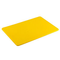 Доска разделочная 60х40x1,8 см -желтая