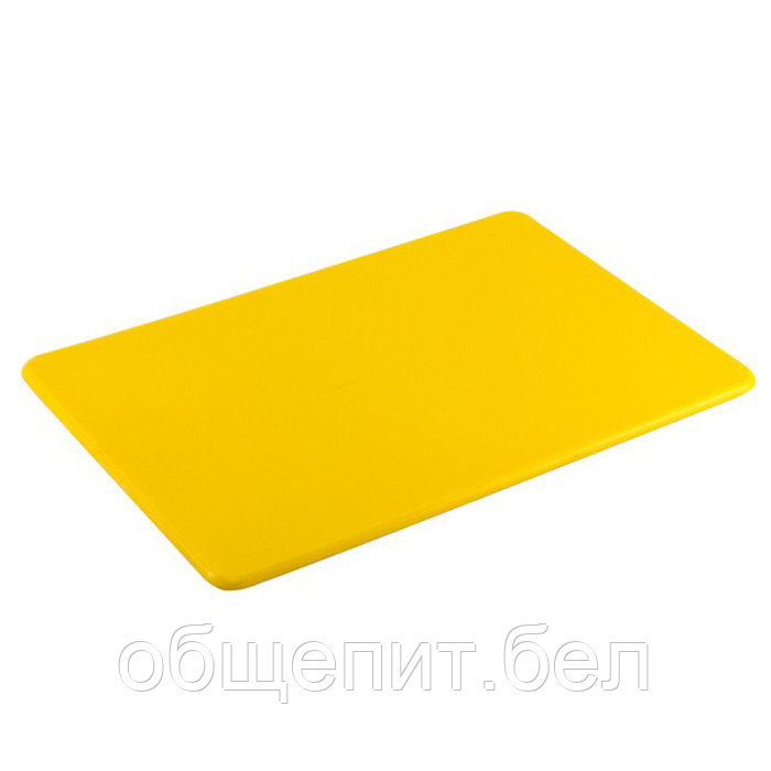 Доска разделочная 50х35x1.8см - желтая