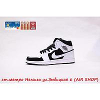 Nike Air Jordan 1 White-Bl, фото 1