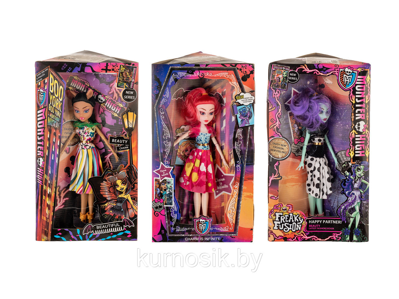 Набор из 3-х кукол Monster High (арт. MG-16B) - фото 1 - id-p136212370