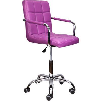 Кресло ROSIO 2 РОЗИО 2 Фиолетовый экокожа - фото 1 - id-p136248052