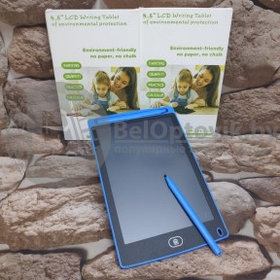 Графический обучающий планшет для рисования  (планшет для заметок), 8.5 дюймов Writing Tablet II Синий