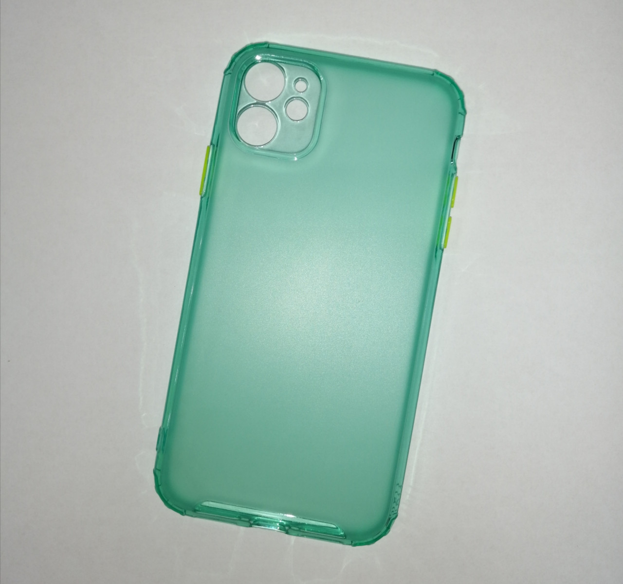 Чехол-накладка JET для Apple Iphone XI / iphone 11 (силикон) зеленый с защитой камеры