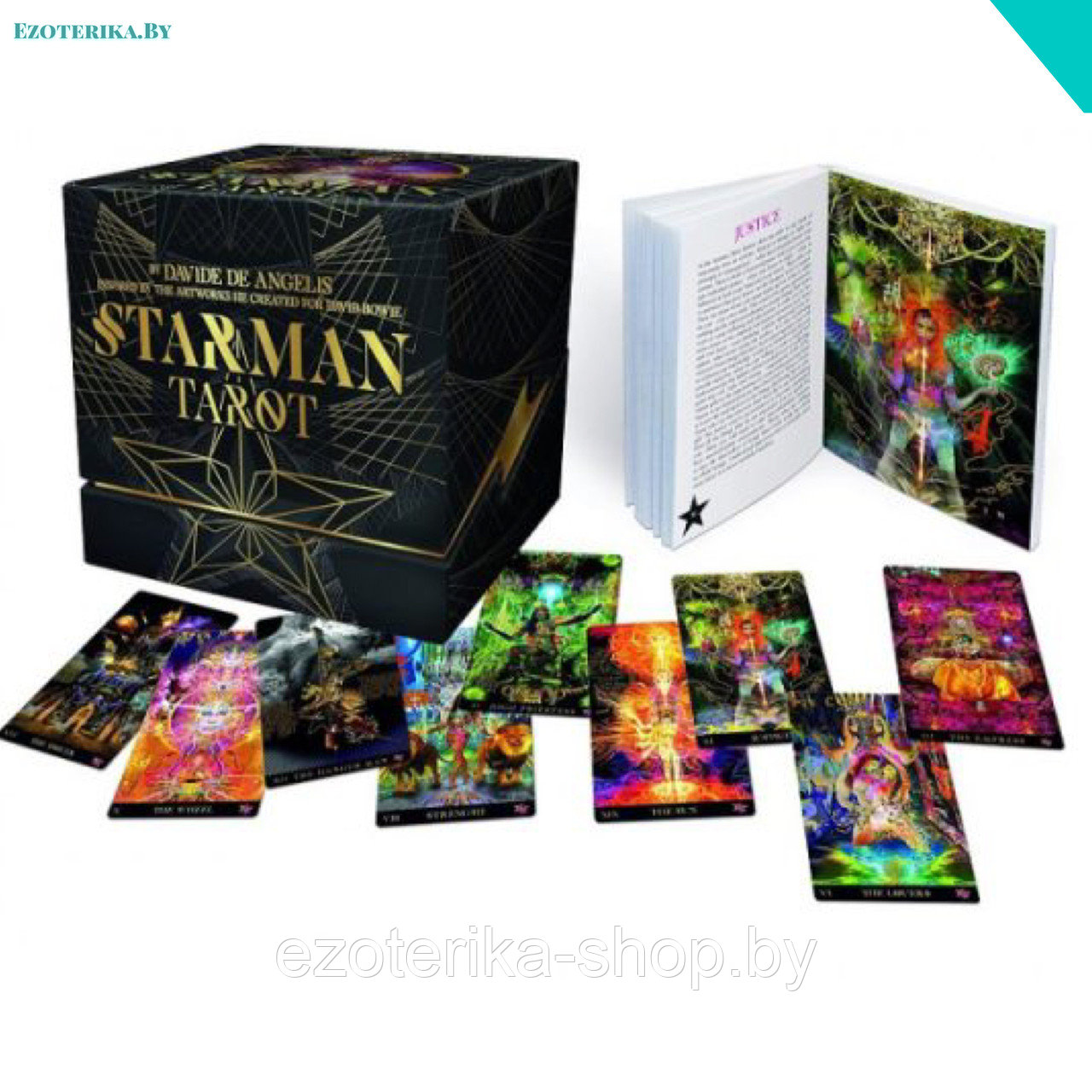 Набор Стармэн Таро ЛЮКС/Starman Tarot LUX. Лимитированное издание. (позолоченный край карт) - фото 1 - id-p136266586