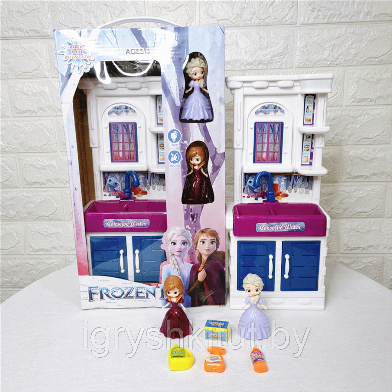 Игровой набор "Кухня Frozen" с принцессами и аксессуарами, свет, звук, арт.LS332-22 - фото 1 - id-p136266596