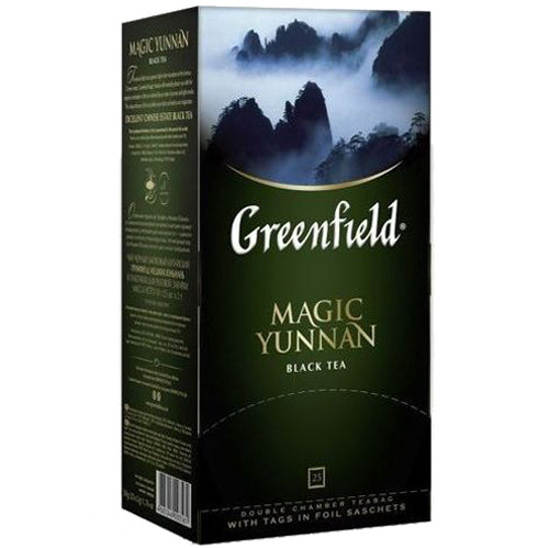 Чай Greenfield Magic Yunnan 25 пак. - фото 1 - id-p136271205